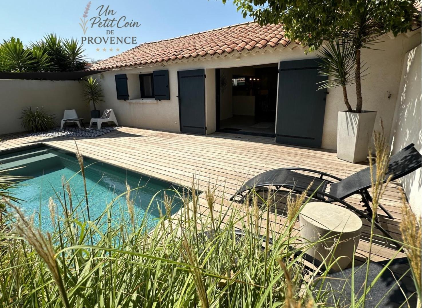 Piscine privée chauffée Proche des plages Istres Exterior foto